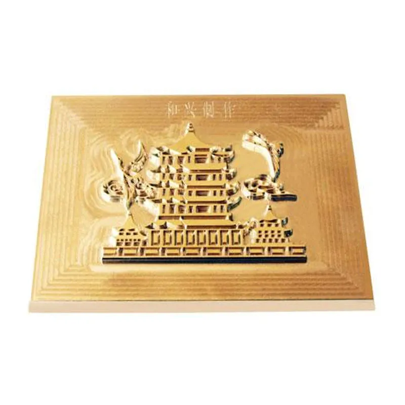 Тиснение фольгой (① Плоское тиснение, ② Совмещенное рельефное тиснение за одну операцию) (2)